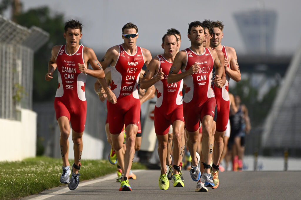 Elite field, Daniel Damian, Triathlon National Championships